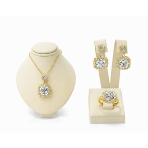 Set Flor Trasparente Valla irregular blanco cz