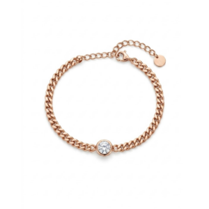 Pulsera Redondo 6mm Blanco