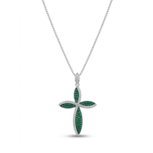 Collar Cruz Verde