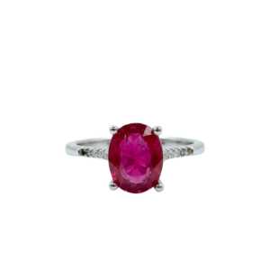 Anillo Óvalo Piedra Natural