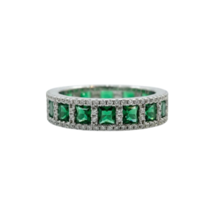 Anillo Cuadrado Blanco