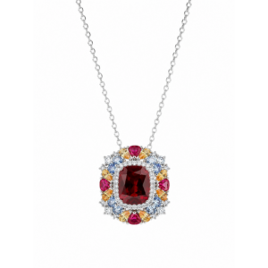 Collar Cuadrado Mixto