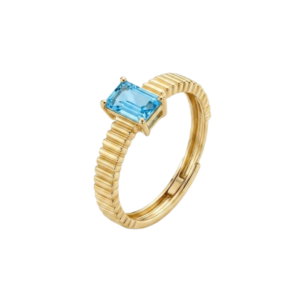 Anillo Rectángulo Nano Aqua