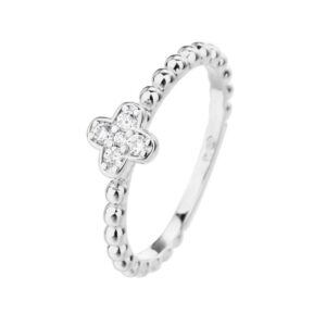 Anillo de Plata Blanco
