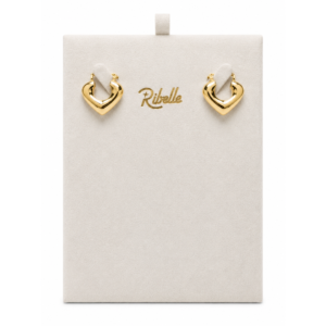 Arete Círculo Liso Dorado