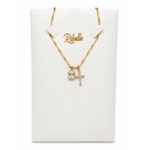 Collar Cruz Rectangular